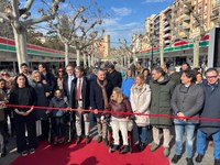 La presidenta del Parlamento asiste a la inauguración de la XXIII edición de Logrostock