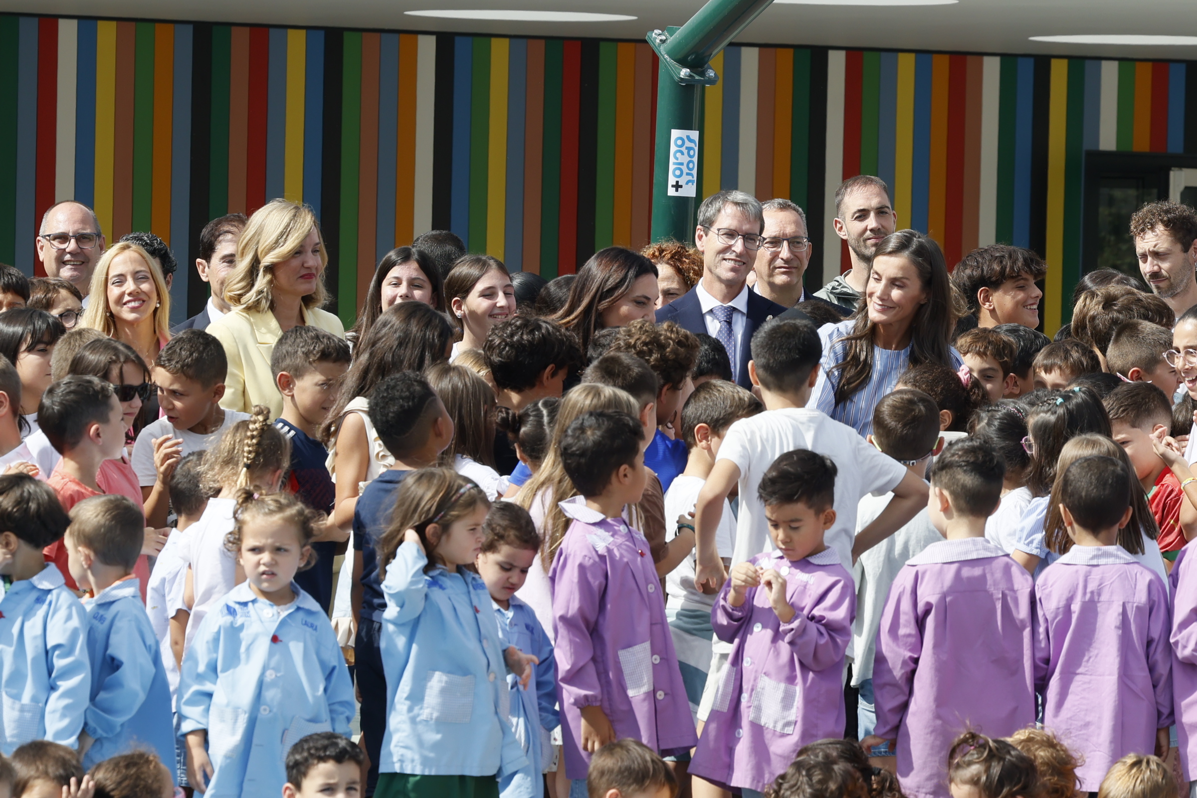 Inauguración del curso escolar, a cargo de la Reina doña Letizia