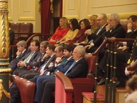 La Presidenta del Parlamento asiste al acto conmemorativo del 40º Aniversario de la Constitución Española en el Congreso