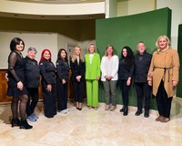 La presidenta del Parlamento participa en Calahorra en la inauguración de las XXIX Jornadas Gastronómicas de la Verdura