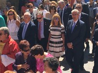 La Presidenta del Parlamento celebra junto a los vecinos de Cenicero las Fiestas de Santa Daría y la Virgen del Valle