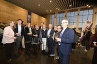 La Presidenta apoya a las Bodegas Familiares de Rioja en la presentación de su añada 2018