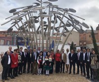 La Presidenta del Parlamento de La Rioja participa en las fiestas en honor a San Prudencio, patrón de Albelda de Iregua