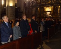La Presidenta del Parlamento felicita a la ONCE en La Rioja con motivo de la celebración de Santa Lucía