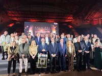 La presidenta del Parlamento felicita a los deportistas premiados en la Gala del Deporte de La Rioja