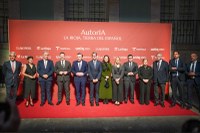 La presidenta del Parlamento ha asistido en Madrid a la presentación de 'AutorIA. La Rioja, la Tierra del Español'