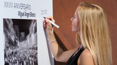 28º aniversario del asesinato de Miguel Ángel Blanco