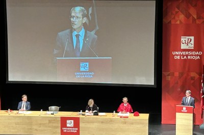 Acto de apertura del curso académico de la UR 2025/2026