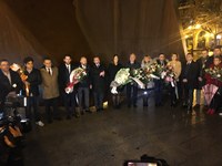 La Presidenta del Parlamento participa en el acto de homenaje a las víctimas del terrorismo