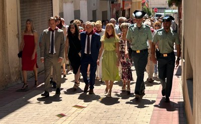 Festividad de San Cristóbal en Entrena