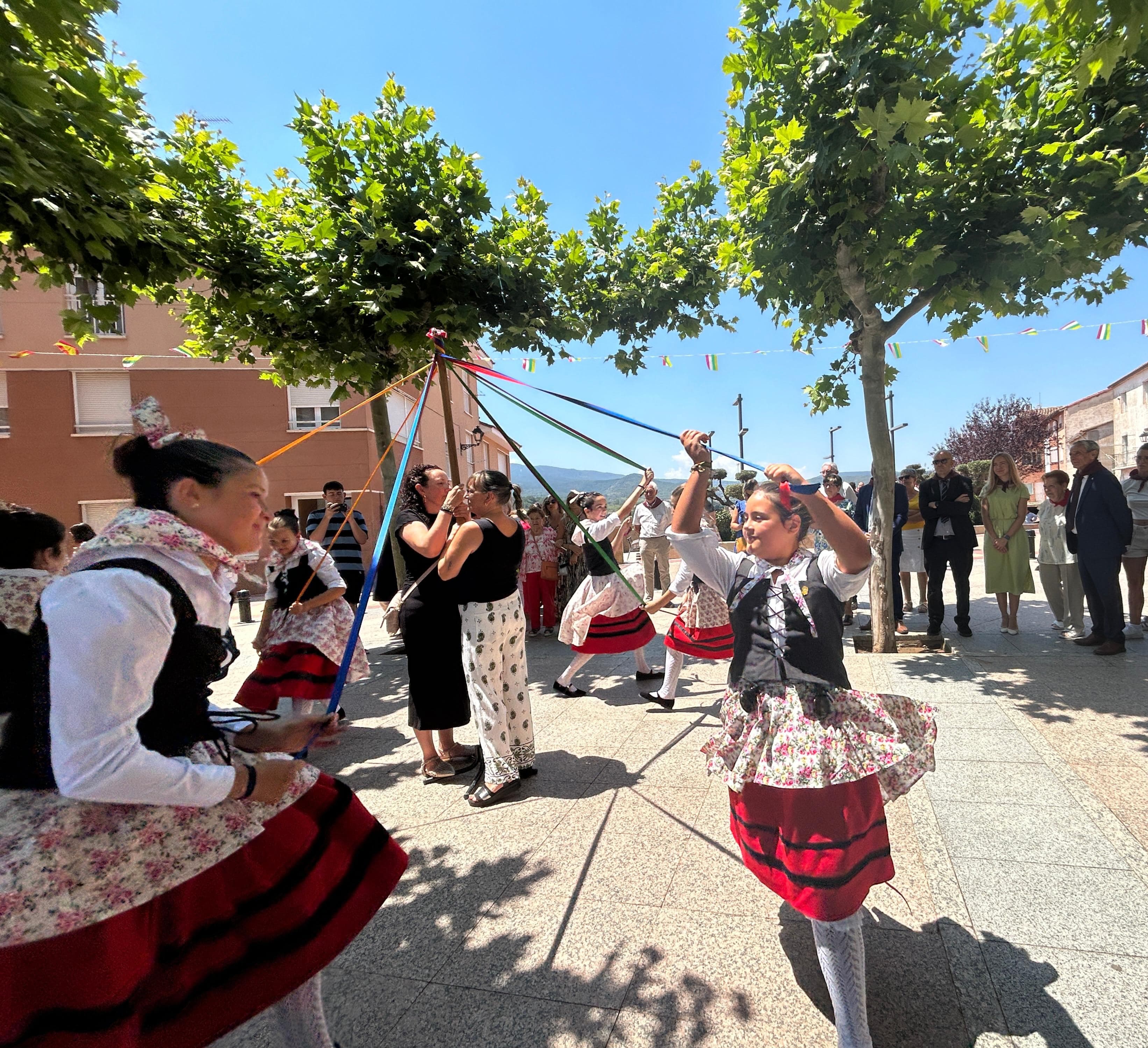Festividad de San Cristóbal en Entrena