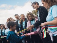 La presidenta del Parlamento participa en la 41º edición de la Marcha Aspace
