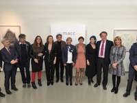 La Presidenta del Parlamento participa en la inauguración de la Exposición de Ideas Nº 1 del Museo de Arte Contemporáneo del Camino