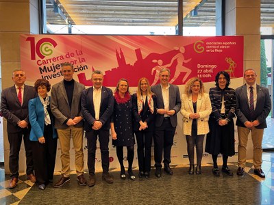 Presentación X Carrera de la Mujer por la Investigación 