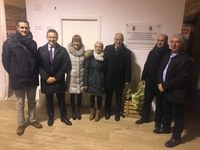 La Presidenta del Parlamento visita el nuevo Centro Joven de San Vicente de la Sonsierra