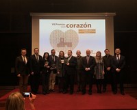 La Presidenta felicita al Ayuntamiento de Calahorra, UNIR y RTVE La Rioja, Premios con corazón de Cáritas Chavicar