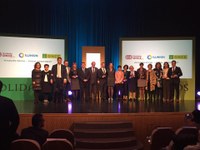 La Presidenta participa en la Gala de los Premios Solidarios ONCE La Rioja 2016