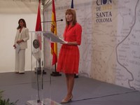 La Presidenta ha pronunciado el Pregón del Día de La Rioja en Santa Coloma