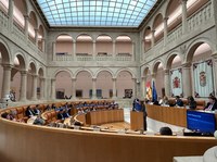 Las preguntas de control al Gobierno abren la sesión de Pleno en el Parlamento de La Rioja