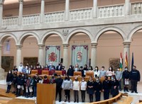 LECTURA DE LA CONSTITUCIÓN ESPAÑOLA POR ALUMNOS DE 6º DE PRIMARIA