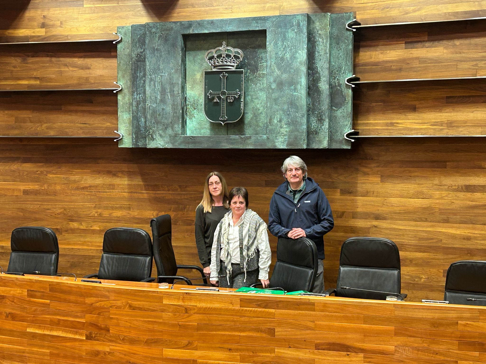 Miembros de la Ponencia Paz y Libertad en el Sáhara