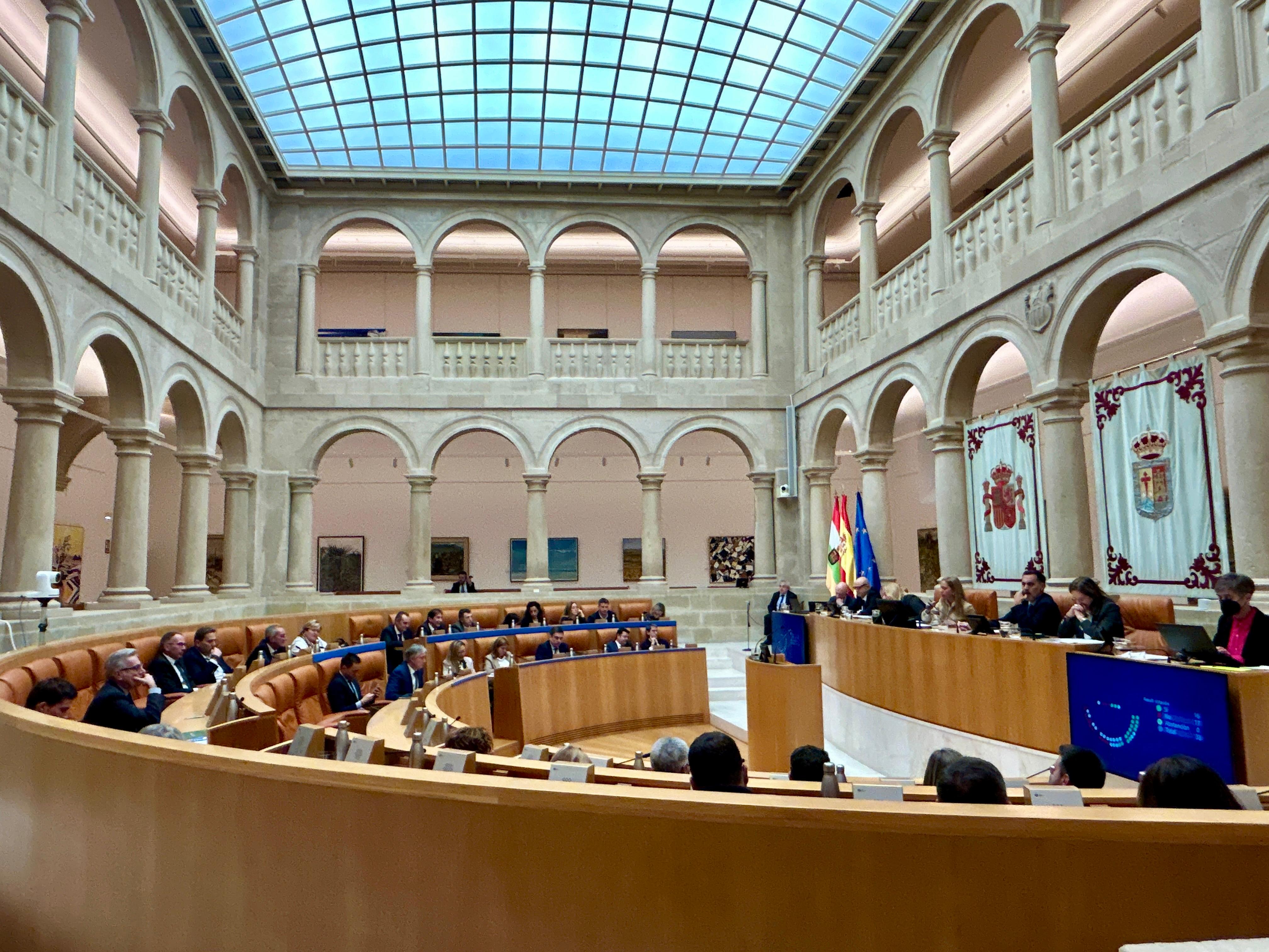 Pleno de debate de totalidad