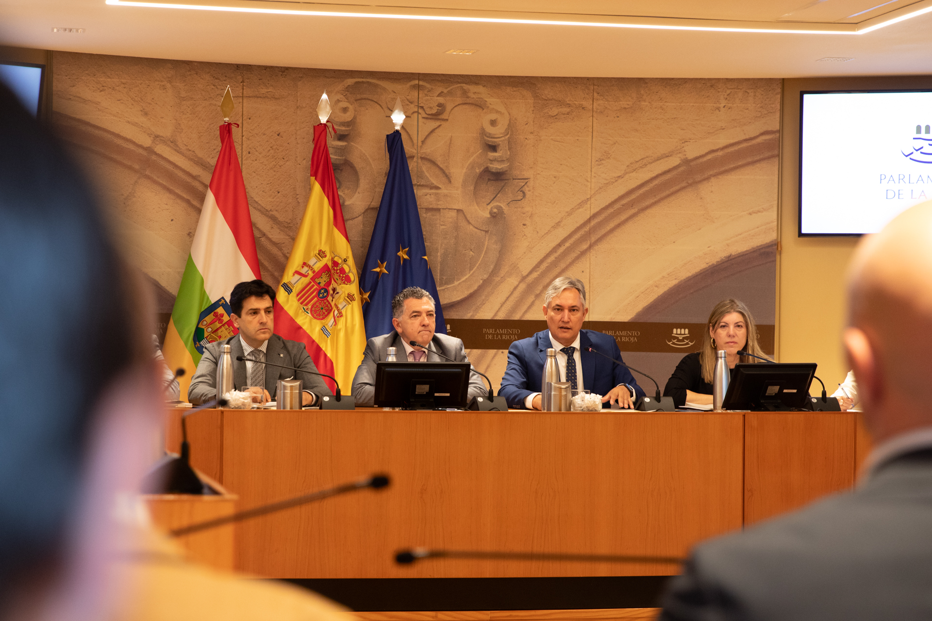 José Luis Pérez Pastor presenta el presupuesto de Cultura y Deporte en La Rioja