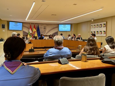 Comparecencia de representantes de Scouts Asde La Rioja