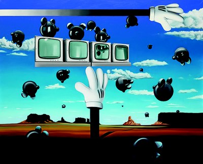Black rain Cuellar, Juan | 2014 | 130 x 162 cm | Oleo/ lienzo