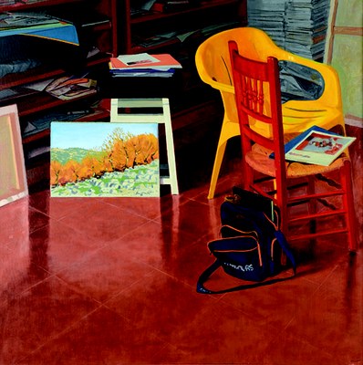 Interior Paltré, Luis | 2010/2011 | 150 x 150 cm | Óleo/lienzo