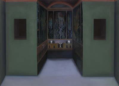 De lo que nada separa Quintero, Sara | 2008 | 130 x 180 cm | Oleo/lienzo